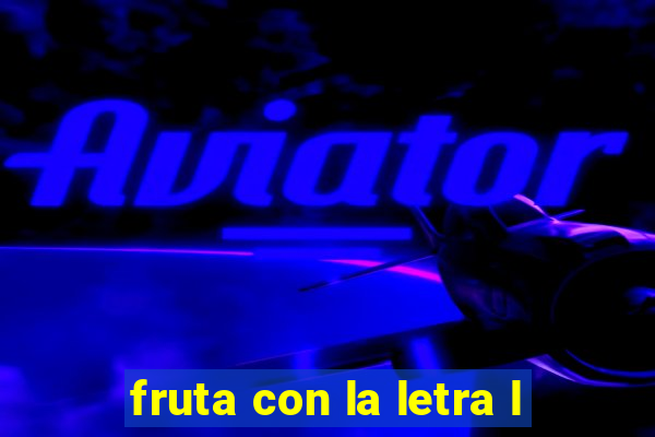 fruta con la letra l