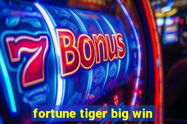 fortune tiger big win