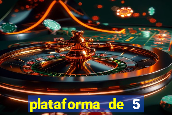 plataforma de 5 reais jogo do tigre