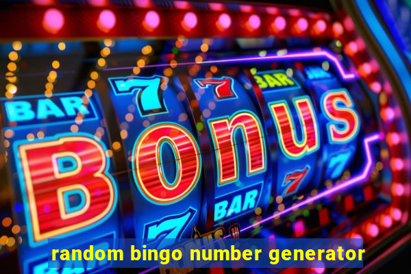 random bingo number generator