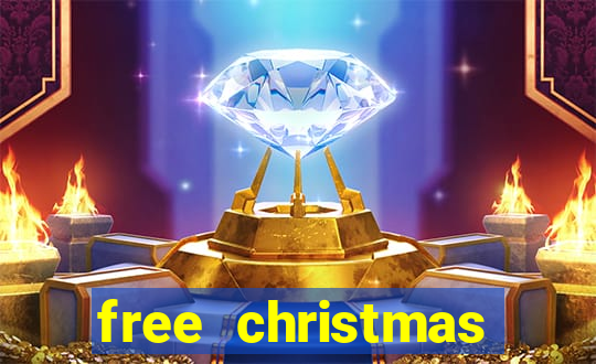 free christmas bingo cards