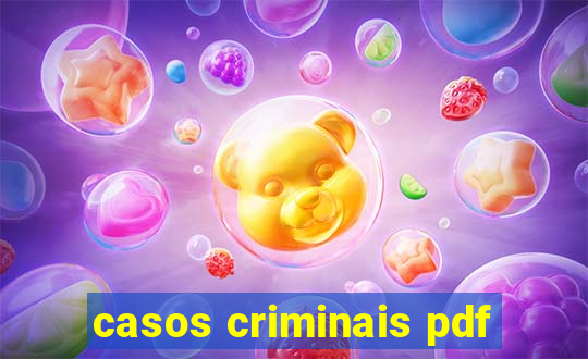 casos criminais pdf