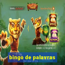 bingo de palavras