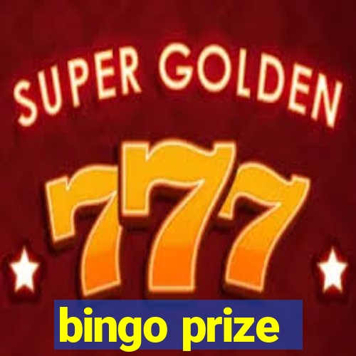 bingo prize