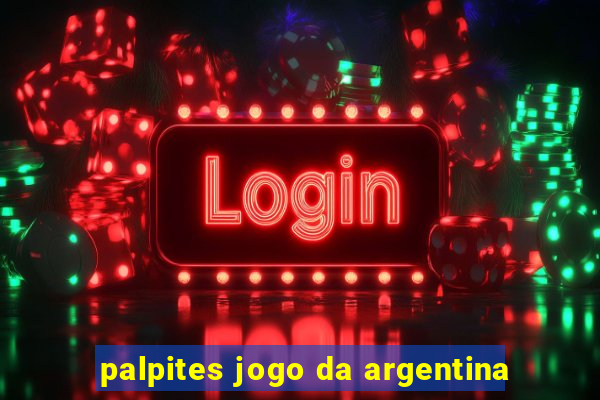 palpites jogo da argentina