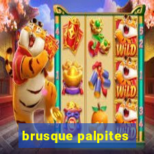 brusque palpites