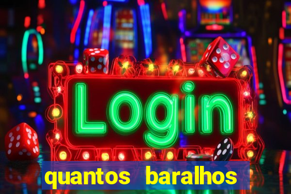 quantos baralhos para jogar poker