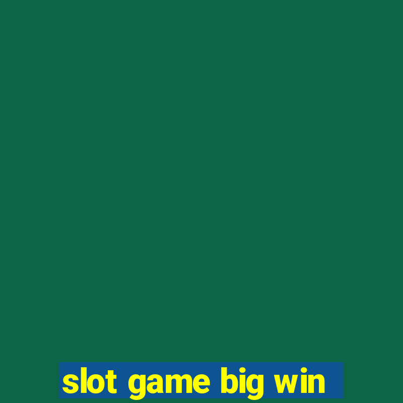 slot game big win