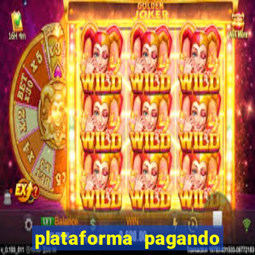 plataforma pagando 30 reais no cadastro