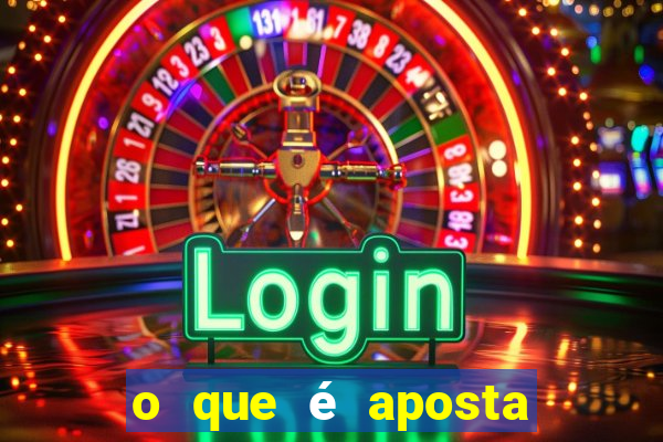 o que é aposta para no slot