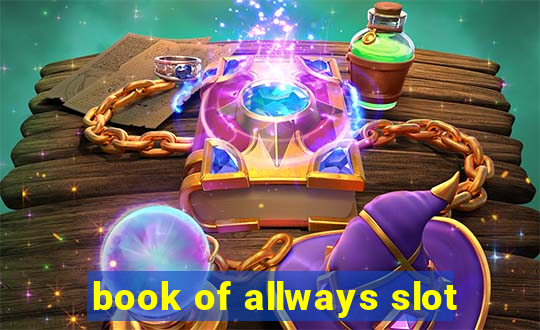 book of allways slot