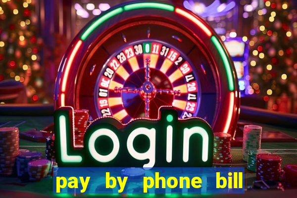 pay by phone bill bingo uk