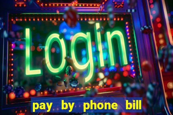 pay by phone bill bingo uk