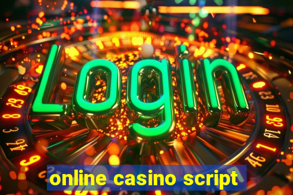 online casino script