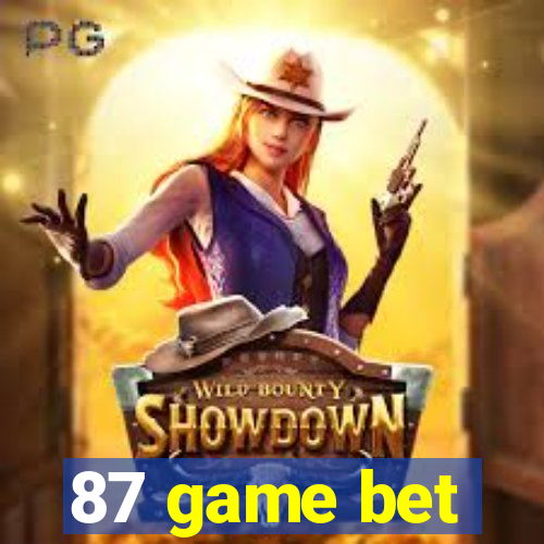 87 game bet