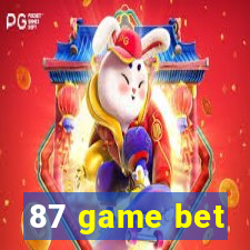 87 game bet