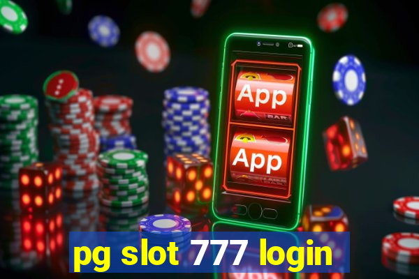 pg slot 777 login