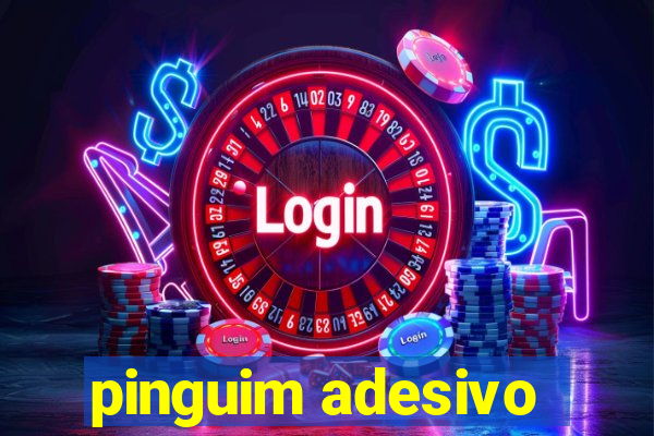 pinguim adesivo