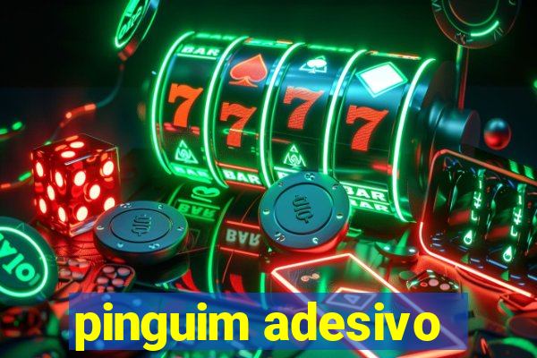 pinguim adesivo