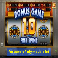 fortune of olympus slot