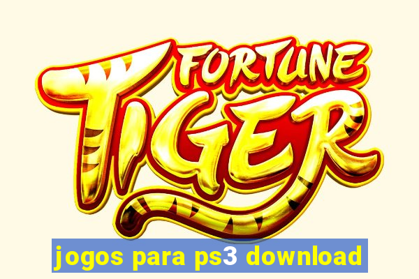 jogos para ps3 download