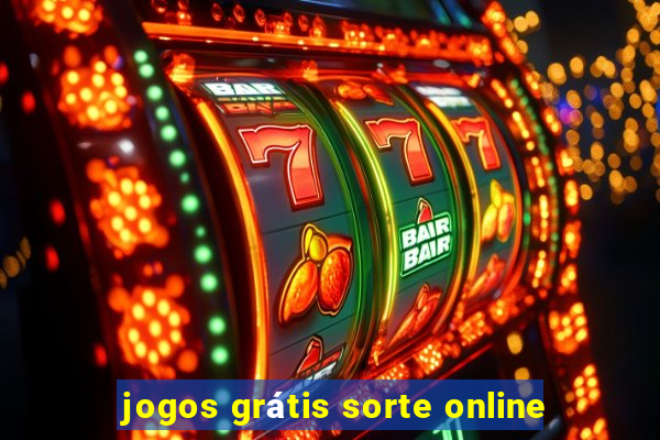 jogos grátis sorte online