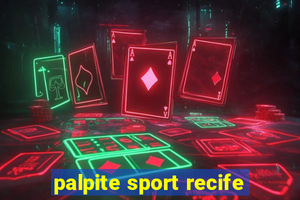 palpite sport recife