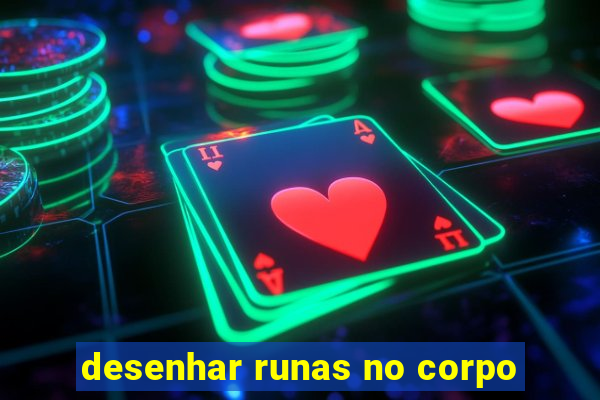 desenhar runas no corpo