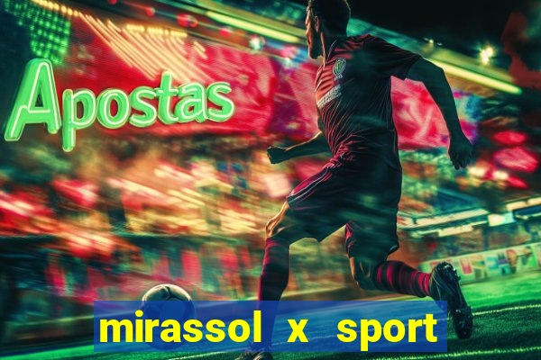 mirassol x sport recife palpite