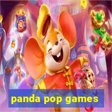 panda pop games