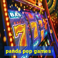 panda pop games