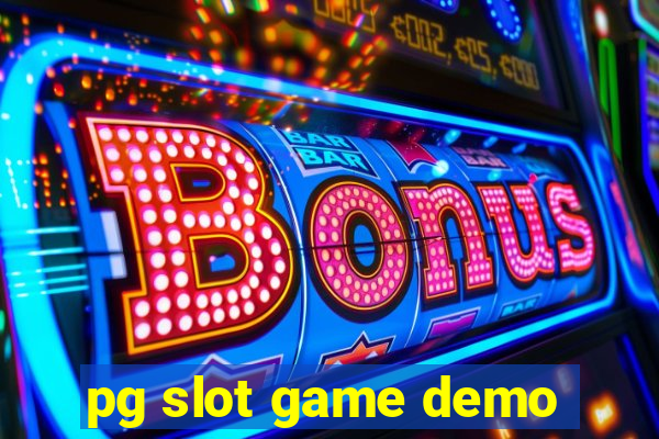 pg slot game demo