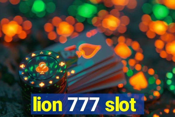 lion 777 slot