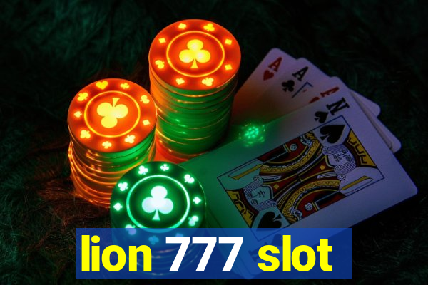 lion 777 slot