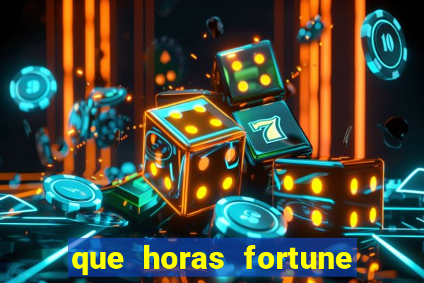 que horas fortune tiger paga