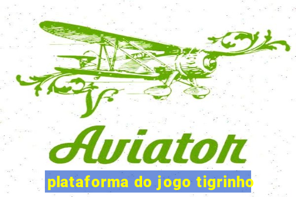 plataforma do jogo tigrinho