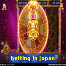 betting in japan