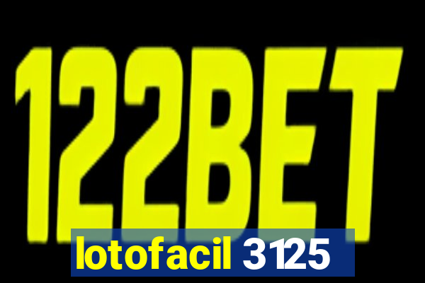 lotofacil 3125