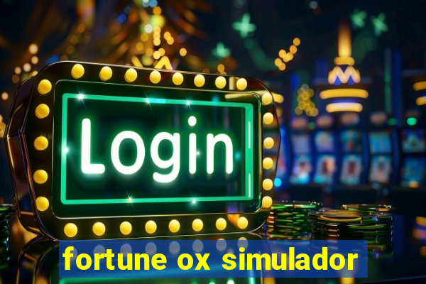 fortune ox simulador