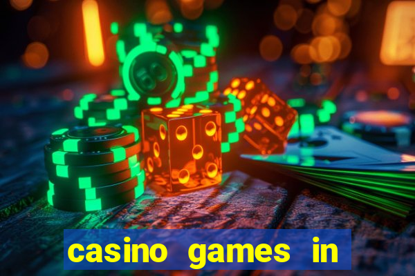 casino games in las vegas