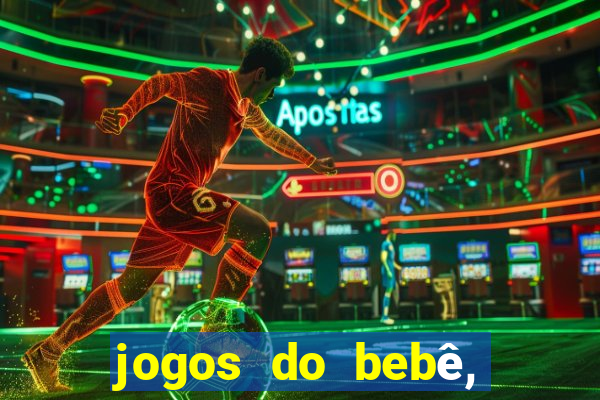 jogos do bebê, educativos. 2-4