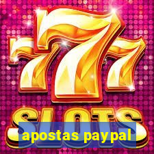 apostas paypal