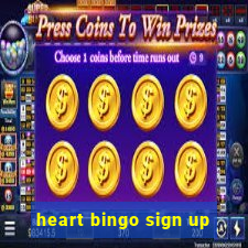 heart bingo sign up