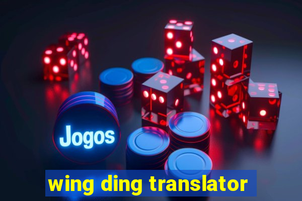 wing ding translator