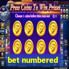 bet numbered