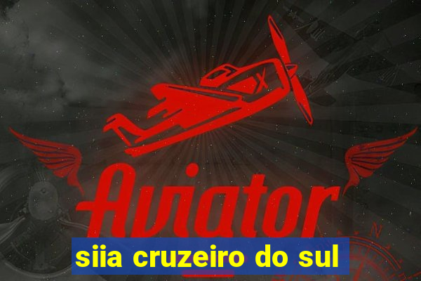 siia cruzeiro do sul