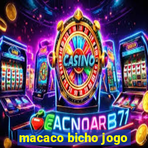 macaco bicho jogo