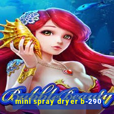 mini spray dryer b-290