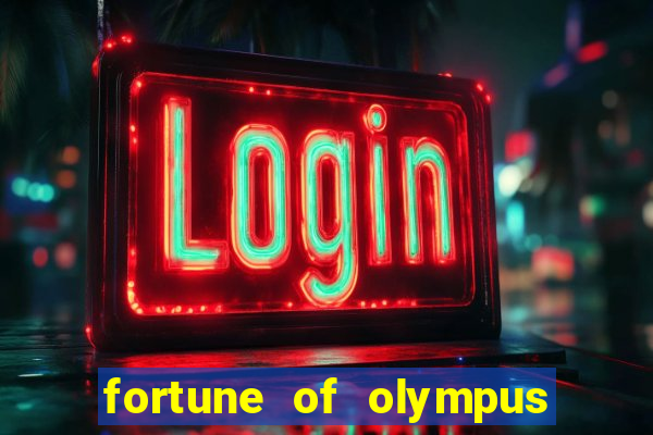 fortune of olympus slot machines