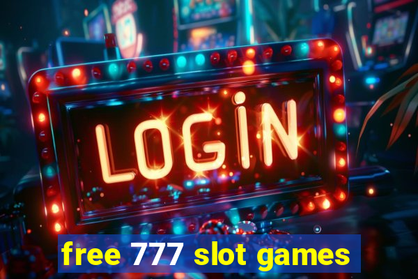 free 777 slot games